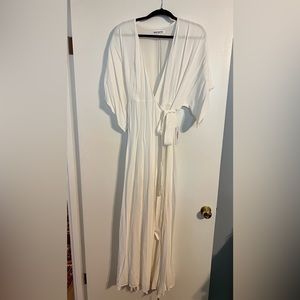 Reformation - Winslow Dress - color: Ivory - sz XL